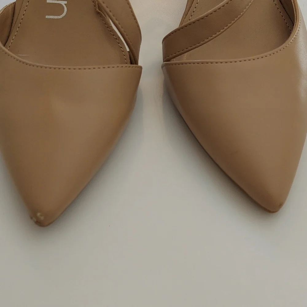 Calvin Klein Women's Beige Strappy Heels Sz. 8M - Picture 3 of 6